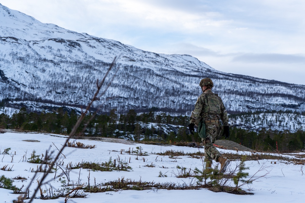 MLRS battalion establishes command post in Norway during exercise