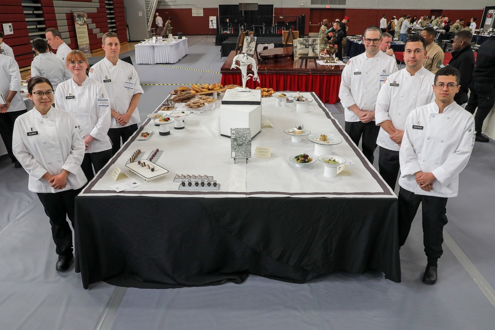 U.S. Army Reserve Cold Table Display