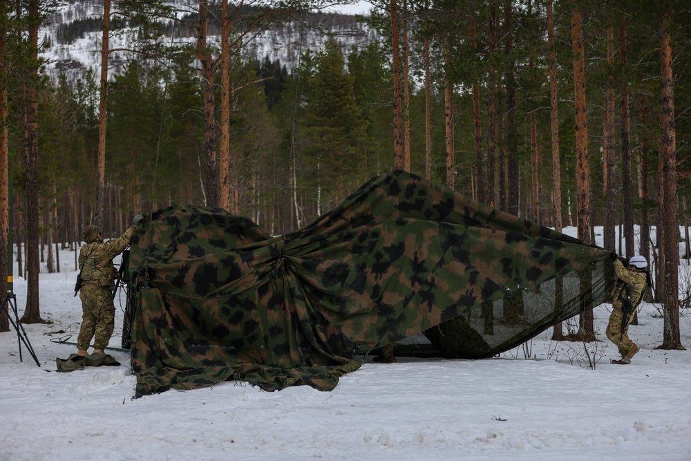 MLRS battalion establishes communications in Norway during exercise