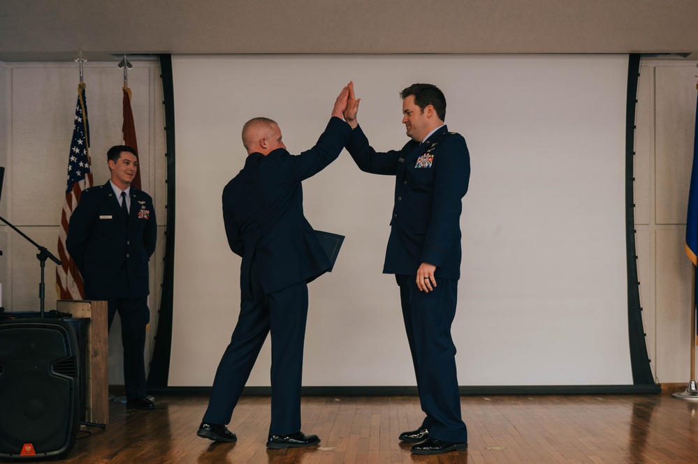 Maj. Mark Gaines retirement ceremony