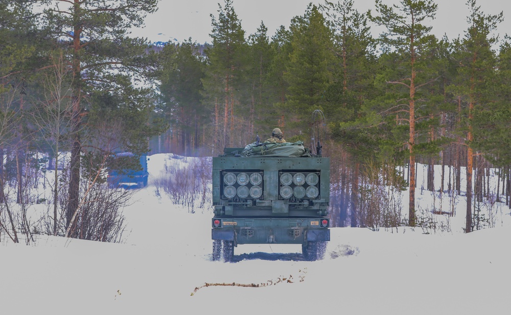 MLRS Battalion conducts platoon-level exercise in Norway