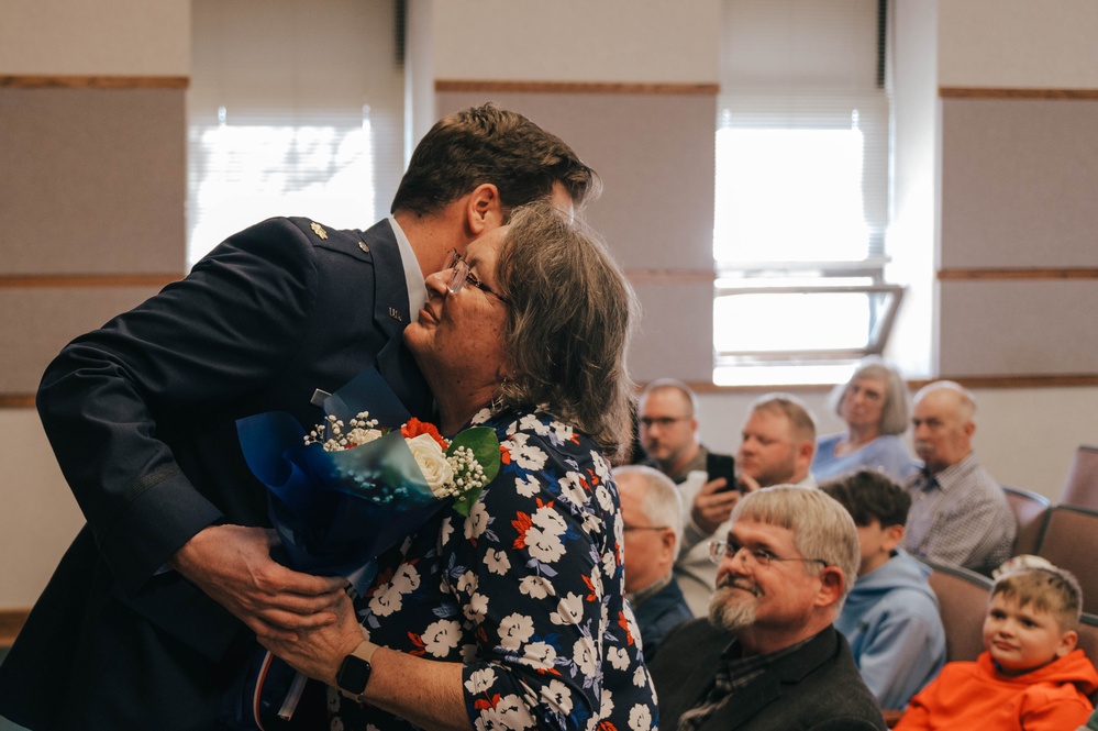 Maj. Mark Gaines retirement ceremony