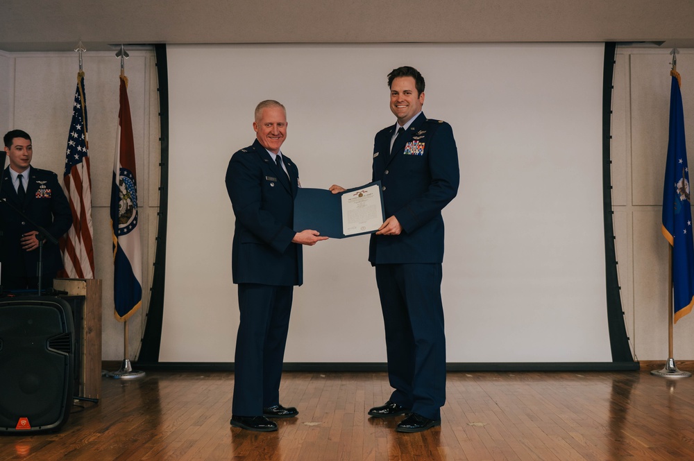 Maj. Mark Gaines retirement ceremony