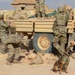 Standing Guard: MWD LLakota Watches as Soldiers Participate in EPFA at Al Tanf Garrison