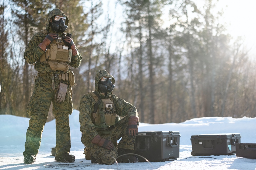 Exercise Joint Viking 25: DTRA CBRN and EOD Chemical Warfare Agent Interoperability and Integration Training