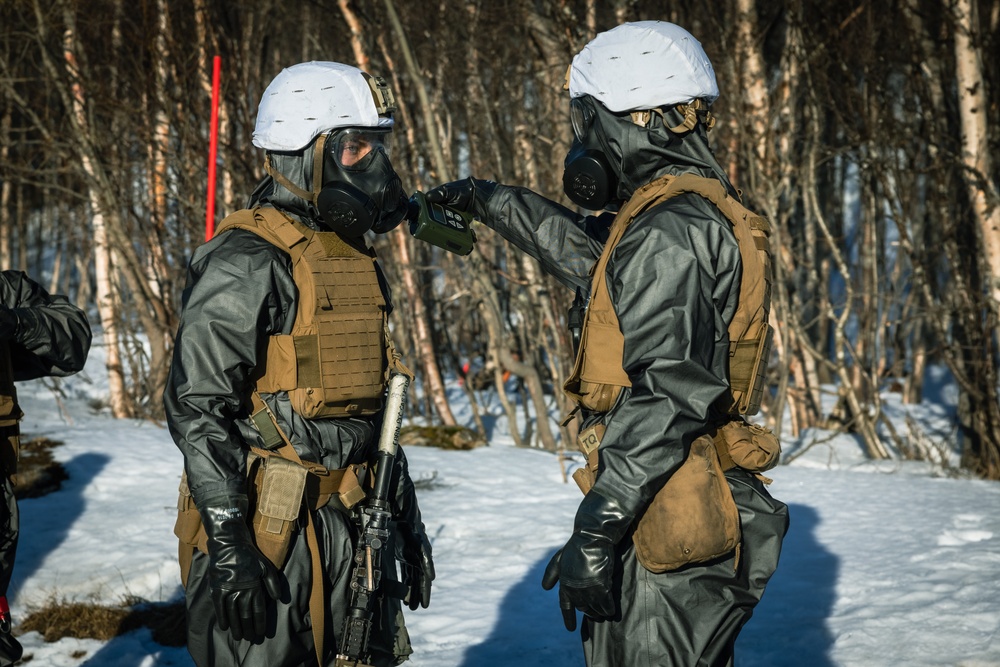 Exercise Joint Viking 25: DTRA CBRN and EOD Chemical Warfare Agent Interoperability and Integration Training