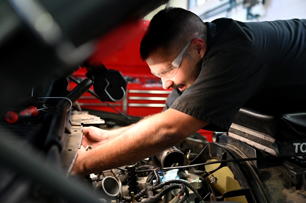 161st LRS vehicle technician profile