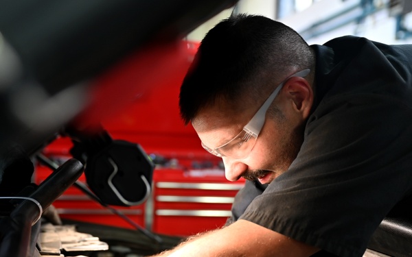 161st LRS vehicle technician profile