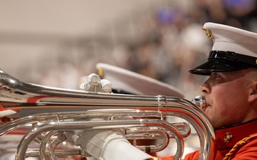 U.S. Marine Drum and Bugle Corps takes on Phoenix