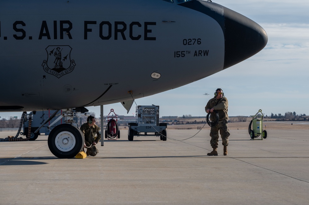 The 155th ARW conducts a NORE