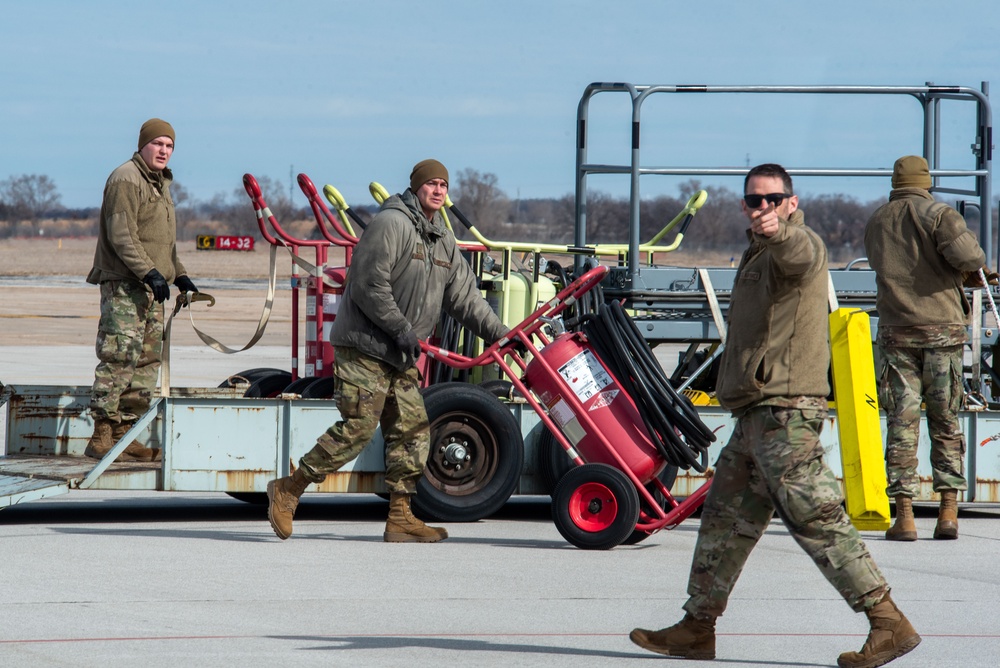 The 155th ARW conducts a NORE