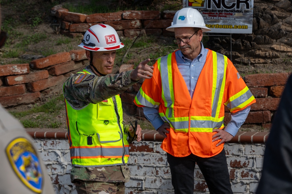 USACE and CalTrans Assess Wildfire Impact