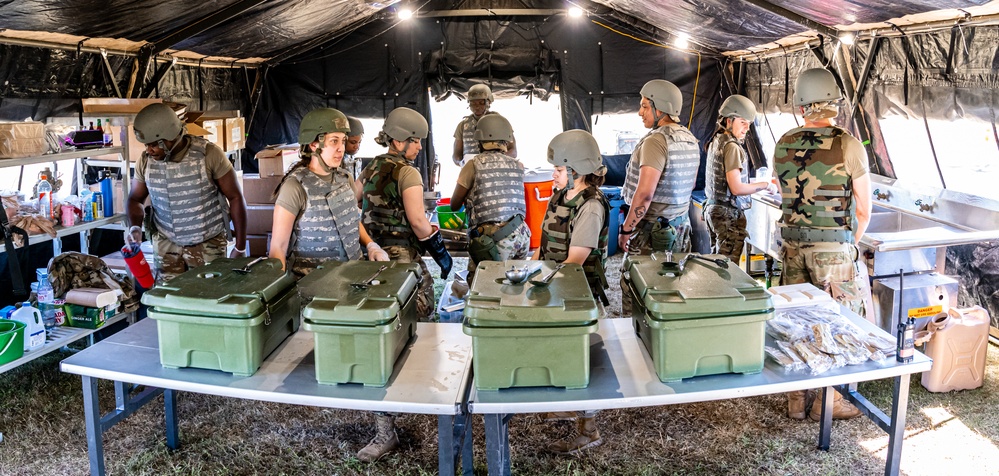 Field Kitchen Operations at EXERCISE MOSAIC GECKO II