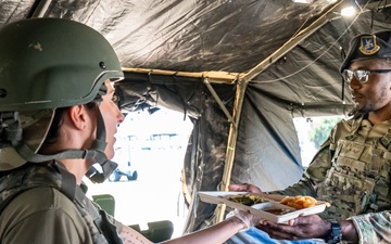 Field Kitchen Operations at EXERCISE MOSAIC GECKO II