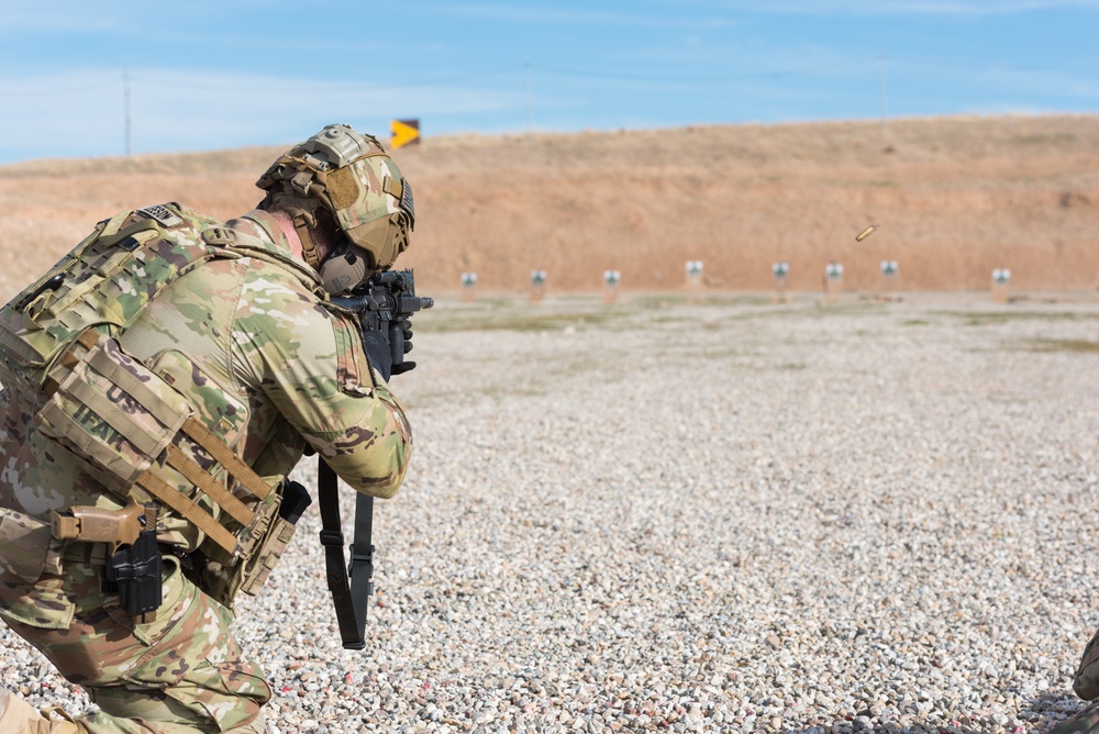 Coalition Forces Conduct Estonian-Led Range Operations