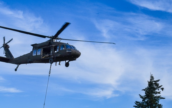 Heads Up: 81st Stryker Brigade Combat Team conducts sling load training