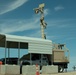 U.S. Soldiers monitor the barrier near El Centro