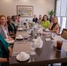 Wife of the Sergeant Major of the Army Visits Eighth Army
