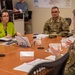 Wife of the Sergeant Major of the Army Visits Eighth Army