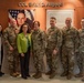 Wife of the Sergeant Major of the Army Visits Eighth Army
