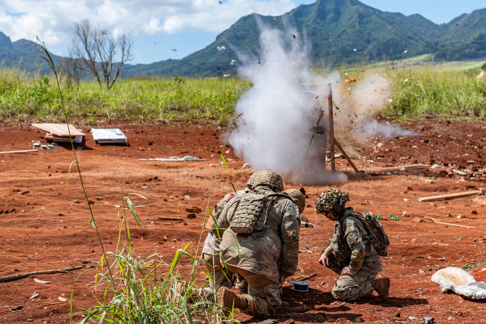 Hawaii Army National Guard’s combat engineers showcase warfighting capabilities with demolition training