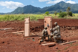 Explosive ordnance Marines detonate C4 to dispose of volatile material (Radio)