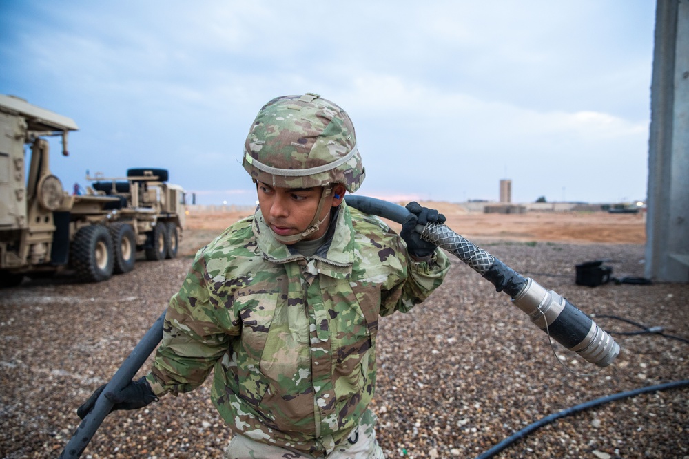 U.S. Army Soldiers Conduct Patriot Missile Training in CENTCOM Region for Enhanced Air Defense Readiness