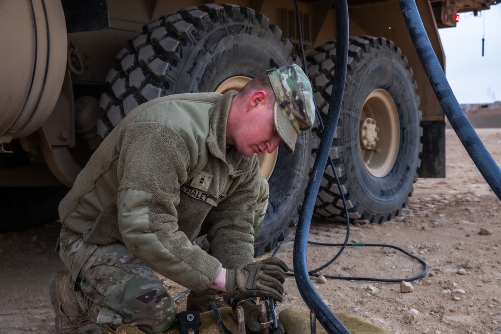 U.S. Army Soldiers Conduct Patriot Missile Training in CENTCOM Region for Enhanced Air Defense Readiness