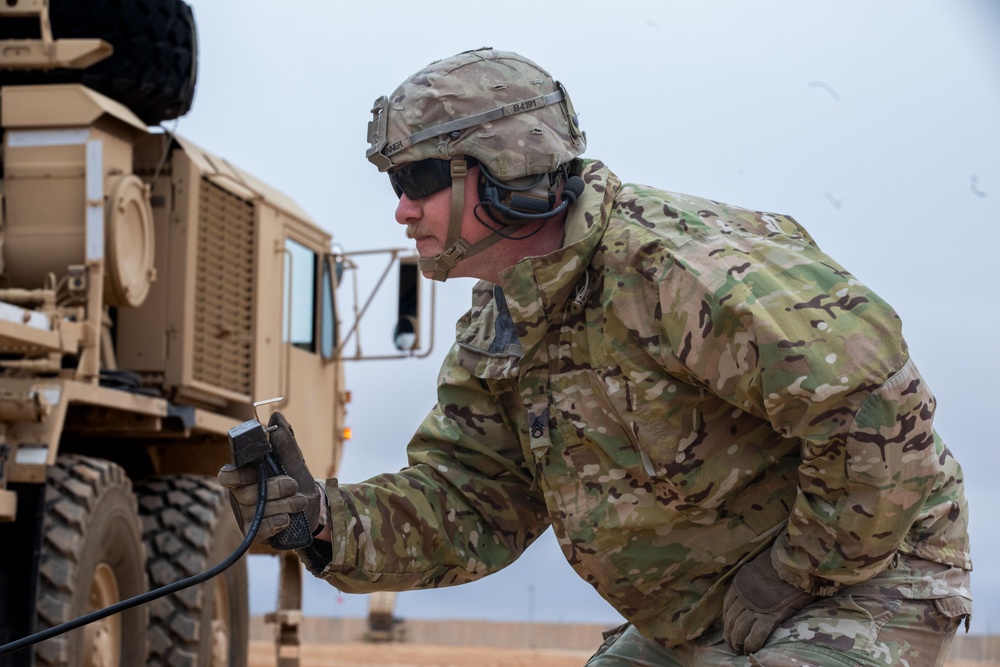 U.S. Army Soldiers Conduct Patriot Missile Training in CENTCOM Region for Enhanced Air Defense Readiness