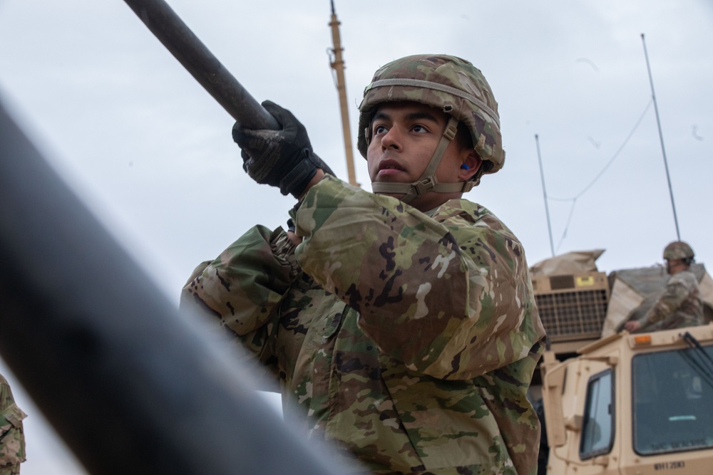 U.S. Army Soldiers Conduct Patriot Missile Training in CENTCOM Region for Enhanced Air Defense Readiness