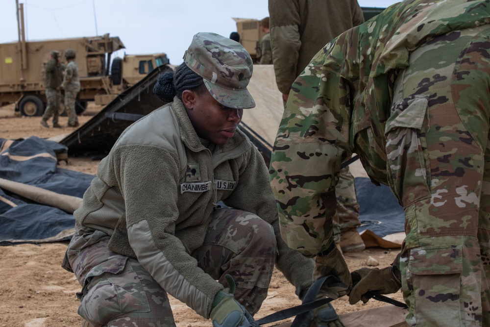 U.S. Army Soldiers Conduct Patriot Missile Training in CENTCOM Region for Enhanced Air Defense Readiness