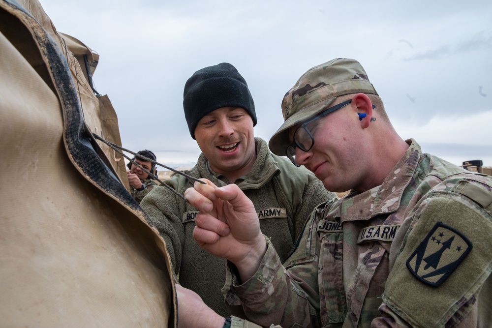 U.S. Army Soldiers Conduct Patriot Missile Training in CENTCOM Region for Enhanced Air Defense Readiness