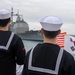 Vinson Strike Group arrives in Busan