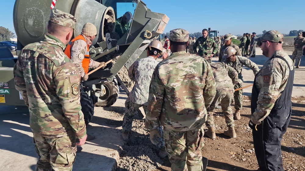 NMCB 1 Enhances Readiness Through RADR MEET Training at Morón Air Base