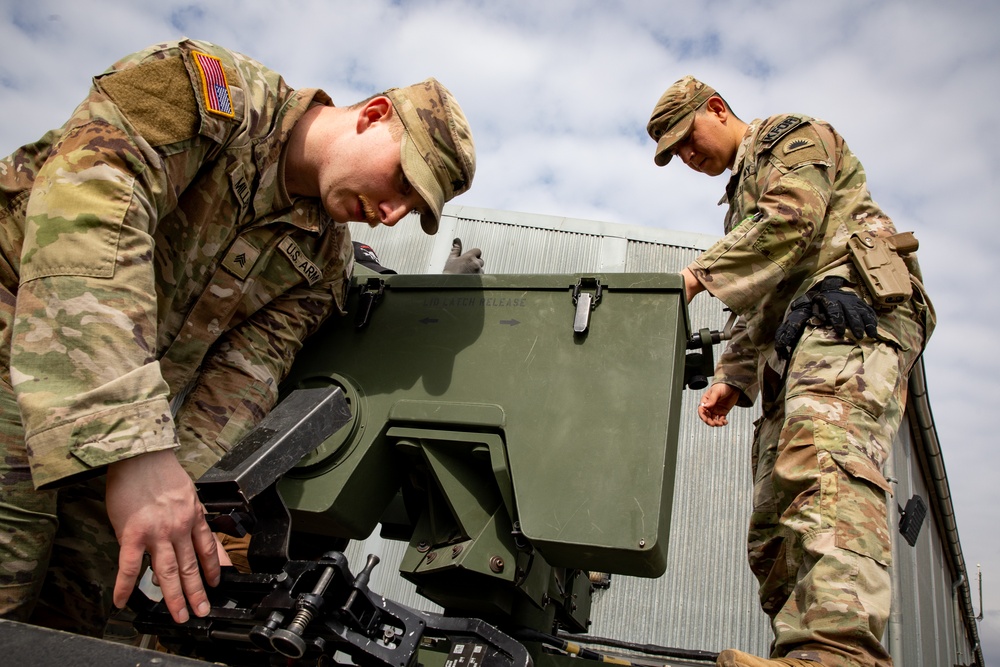 KFOR Soldiers conduct CROWS training