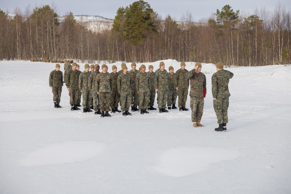 Exercise Joint Viking 25: 2d Regiment Promotion Ceremony