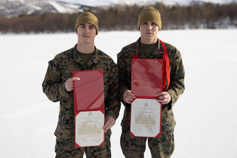 Exercise Joint Viking 25: 2d Regiment Promotion Ceremony