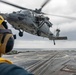DDG 114 conducts flight operations with HSC 4