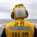 DDG 114 conducts flight operations with HSC 4