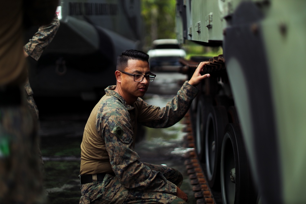 Cobra Gold 25: Assault Amphibious Vehicle Maintenance