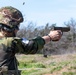 Best Warrior competition 2025 pistol qualification shoot