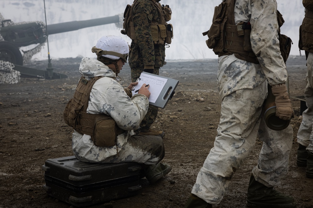 Exercise Joint Viking 25: M777 Howitzer Direct Fire Range