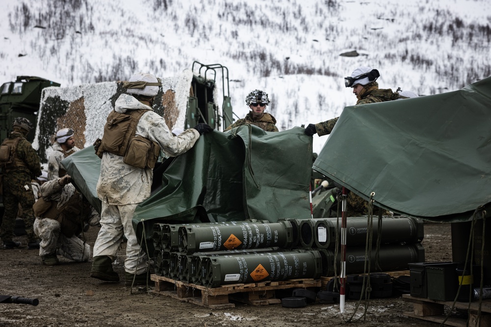 Exercise Joint Viking 25: M777 Howitzer Direct Fire Range