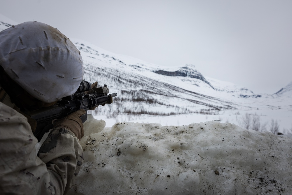 Exercise Joint Viking 25: M777 Howitzer Direct Fire Range