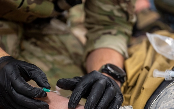 Titan Missile Silo high-angle rescue training
