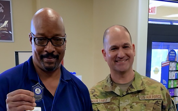 AAFES Coin Presentation