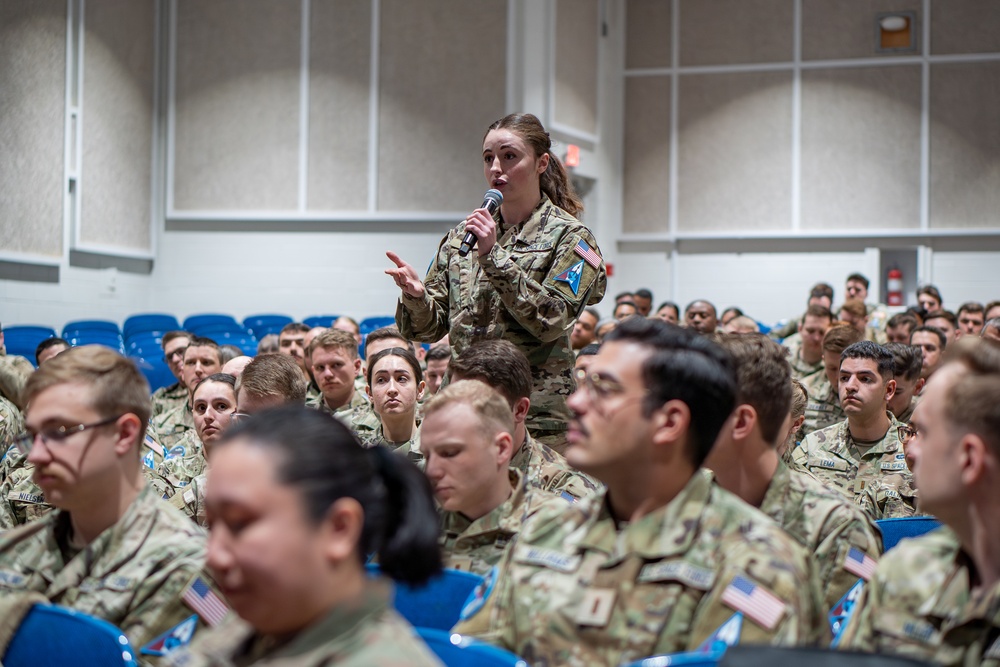 Gen. Guetlein Addresses Space Force Officer Training Course