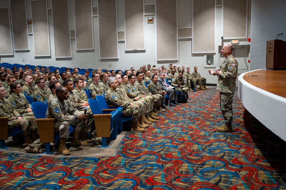 Gen. Guetlein Addresses Space Force Officer Training Course