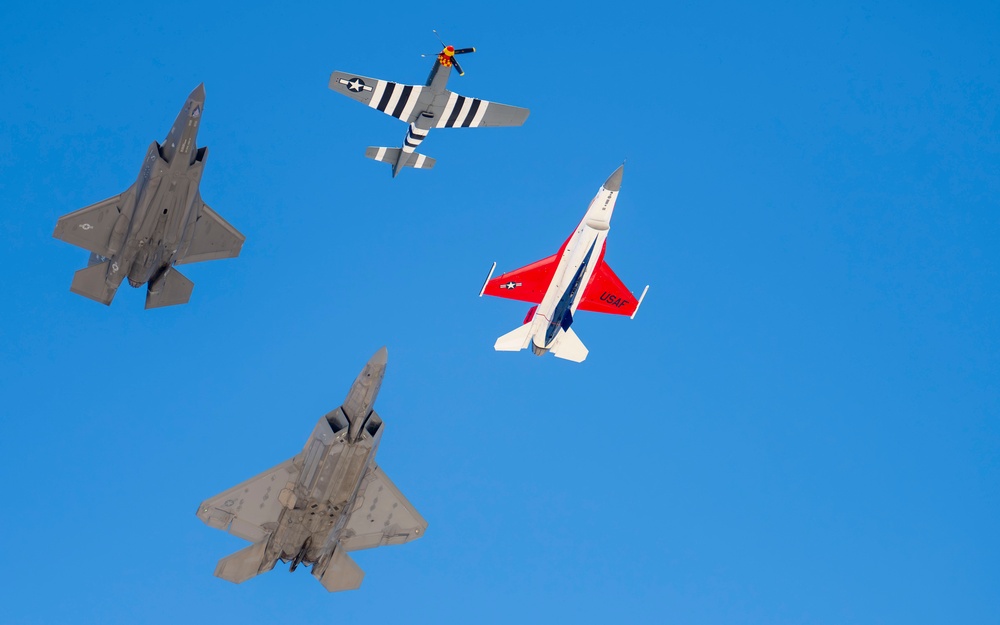F-22 Aerial Demonstration Team earns Heritage Flight Certification