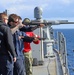 USS Mount Whitney Underway